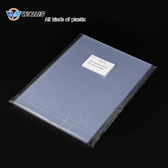 0,3 mm A4 A3 tamanho personalizado folha de impressão a jato de tinta PVC Pet para fazer cartão
