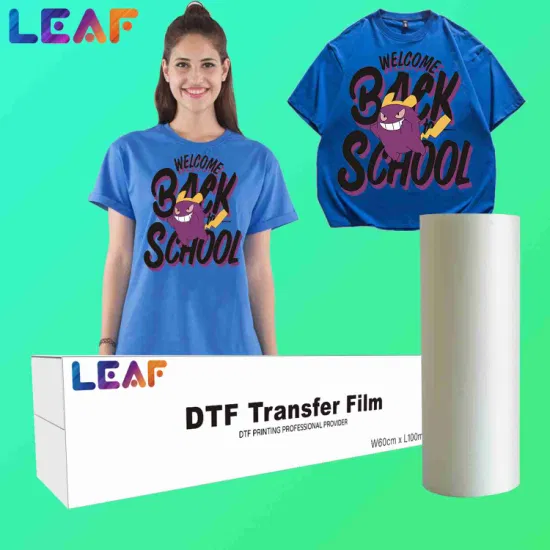 Preço barato MSDS Folha personalizada impressora térmica de tinta Dtf filme de transferência de impressão